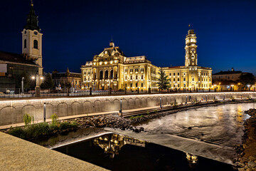 The City of Oradea in Romania 