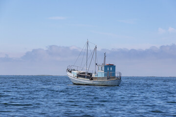 Fototapeta premium A fishing boat in Estonia