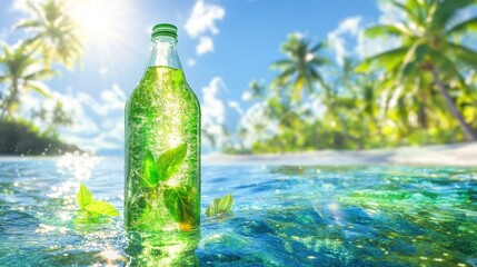 Eco-friendly paradise: celebrating recycle week with nature and sustainability