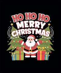 Merry Christmas T-shirt Design