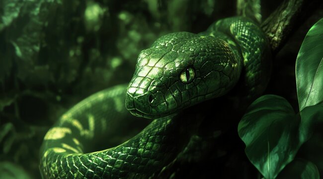 green snake 