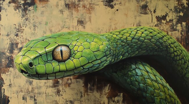 green snake 