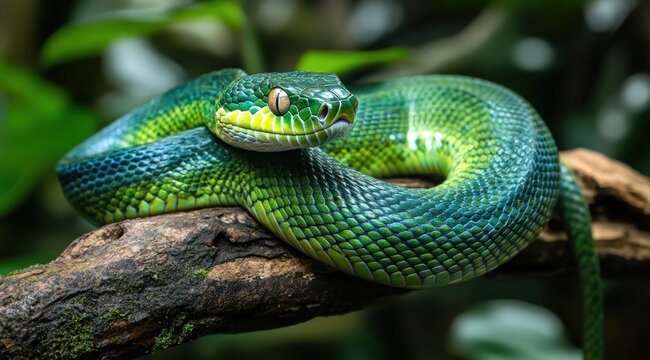 green snake 