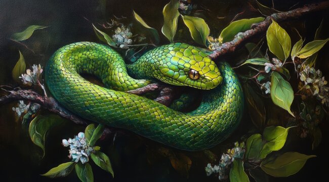 green snake 