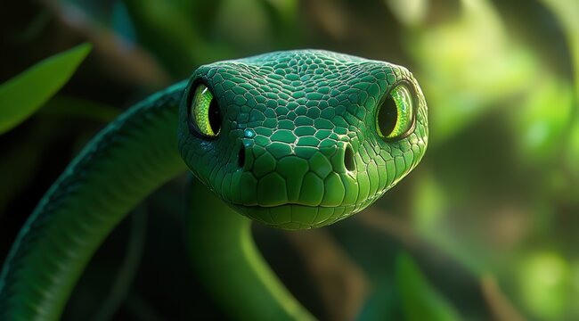 green snake 