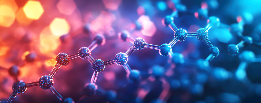 Visual of graphene's thermal conductivity properties, heat transfer illustrated through color gradients, materials science concept