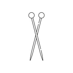 toothpick icon illustration