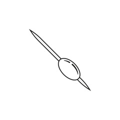 toothpick icon illustration