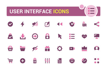 user interface relatate solid colorfull web icons set. width, data analytics wheel, variable bars data, pie with four areas, save, color filled symbol collection, Editable and pixel perfect.