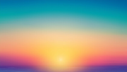 Fototapeta premium Panoramic view of colorful sunrise in mountains. Filtered image:cross processed vintage effect. 