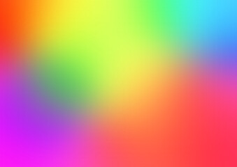 Abstract blurred gradient pastel background in bright colors. Rainbow colors background. nobody, gradient, free space for text	.brush painting pastel color texture abstract background pattern design 