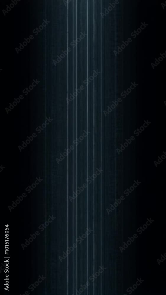 Poster vertical dark background with illuminated grid lines, minimalist design.