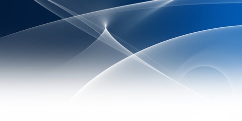 Abstract blue background with wave beams
