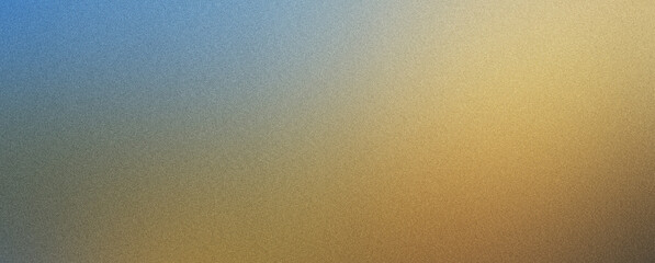 Golden and blue gradient with a fine noise texture backdrop, perfect for business banners, wallpapers, and covers. The texture and noise make this background suitable for various design projects.