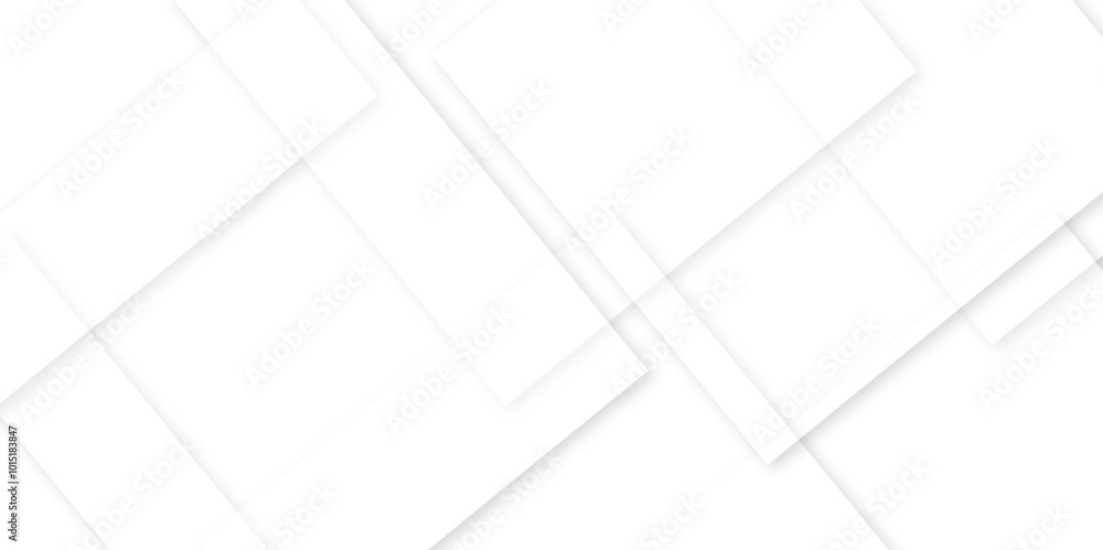 Poster abstract modern white and gray pattern geometric luxury gradient line background random square shape
