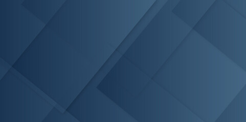 Obraz premium Abstract modern blue color pattern geometric luxury gradient line background random square shape design. 3d shadow effects, modern design template background. layered geometric triangle shapes.