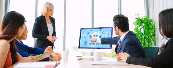 Chatbot software application for modish online business that automatically reply to customer...