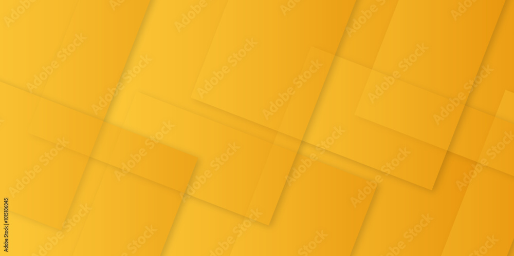 Poster abstract modern orange and yellow pattern geometric luxury gradient line background random square sh