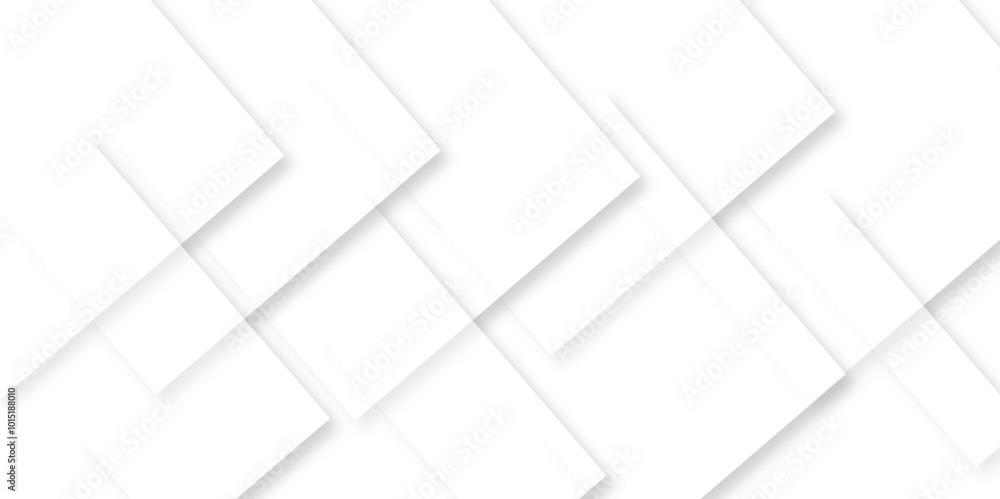 Poster abstract modern white and gray pattern geometric luxury gradient line background random square shape