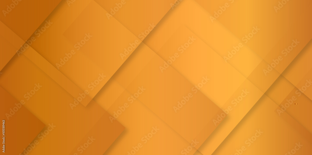 Poster abstract modern orange color pattern geometric luxury gradient line background random square shape d