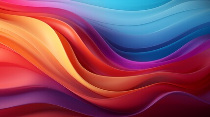 Beautiful and vivid, wavy and colored gradient background, seamless and tiled