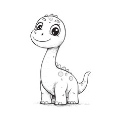 Cute baby dinosaur