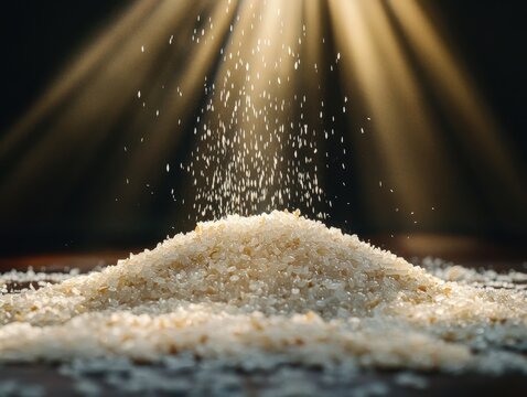 Divine Provision - Manna From Heaven Product Photography with Cinematic Lighting