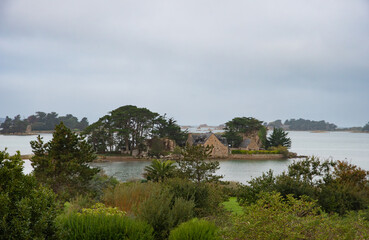 Magnifique paysage de Bretagne dans le Trégor - France
