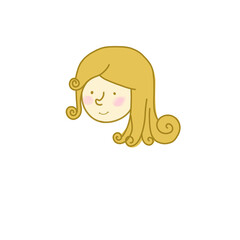 girl with blond hair 