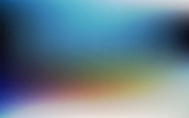 Abstract liquid background. Gradient mesh effect bright color blend. Blurred colorful mix fluid and grain grunge texture gradation, vector pink noise texture blur abstract background