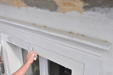 scraper in building site aka construction site