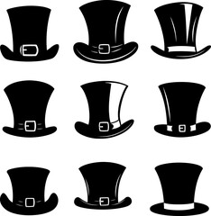 irish hat silhoutte