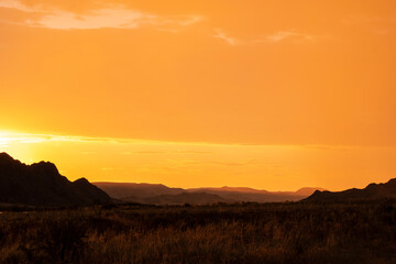 Rocks in the Ili River valley not far from Almaty © Сергей Дудиков