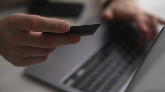 A person enters a bank card number.
A person uses a bank card to pay for goods.
Money transfer.
Currency exchange.
Bank account