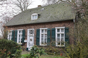Blick in die Altstadt von Hamminkeln in Nordrhein-Westfalen	