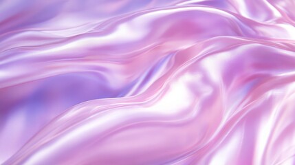 Fototapeta premium Captivating Satin Waves of Vibrant Pastel Allure