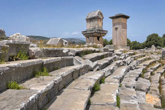 In the ruins of the ancient Xanthos