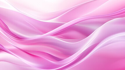 Obraz premium Abstract Pink Waves