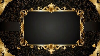 modern invitation card with abstract design