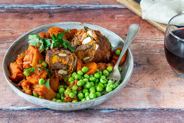 Bragioli - traditional Maltese beef olives or stuffed beef rolls