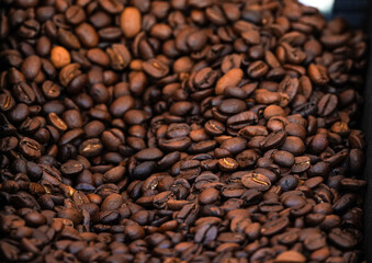 coffee beans background