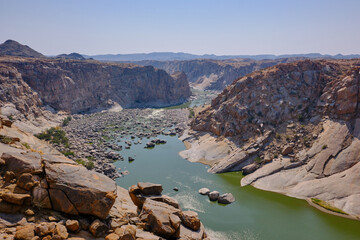Ararat view point at Augrabies falls national park, South Africa