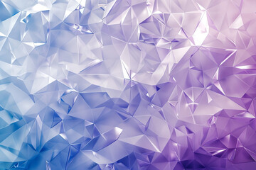 Obraz premium Backdrop with contemporary abstract design featuring layered pink and blue triangles and geometric shapes. Modern geometry background. front view. Digital 3D render. wallpaper with texture.