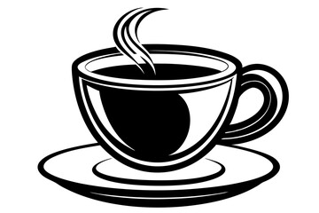 Unique Coffee Cup Line Art Vector for Craft Enthusiasts
