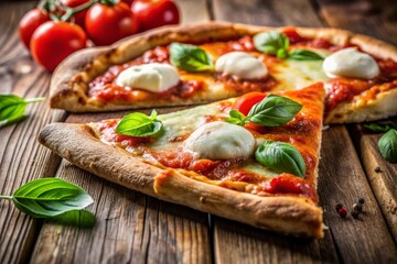 Pizza Margherita with Crispy Crust