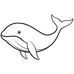 shark cartoon isolated