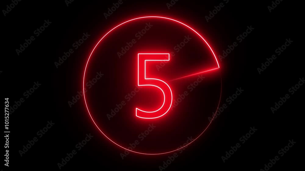 Poster 10 seconds countdown lightning 4k timer clock zoom sparks glowing trending beautiful top ten countdo