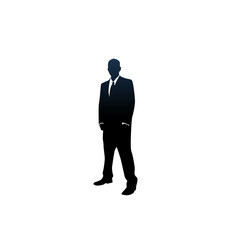 Business silhouettes.