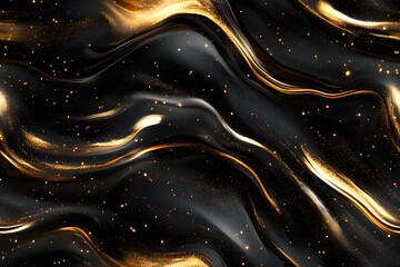 Background of metallic liquid paint texture