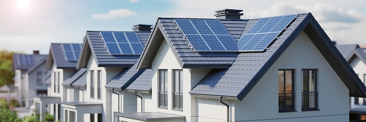 Solar Panels on Houses